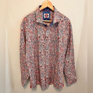 Jermyn & Bond - Men’s XL - Button-up Dress Shirt - 100% Cotton - New With Tags